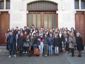 la delegazione del Liceo Galilei a Grenoble