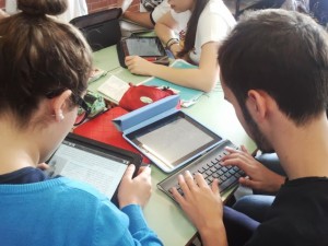 studenti impegnati in attività didattiche